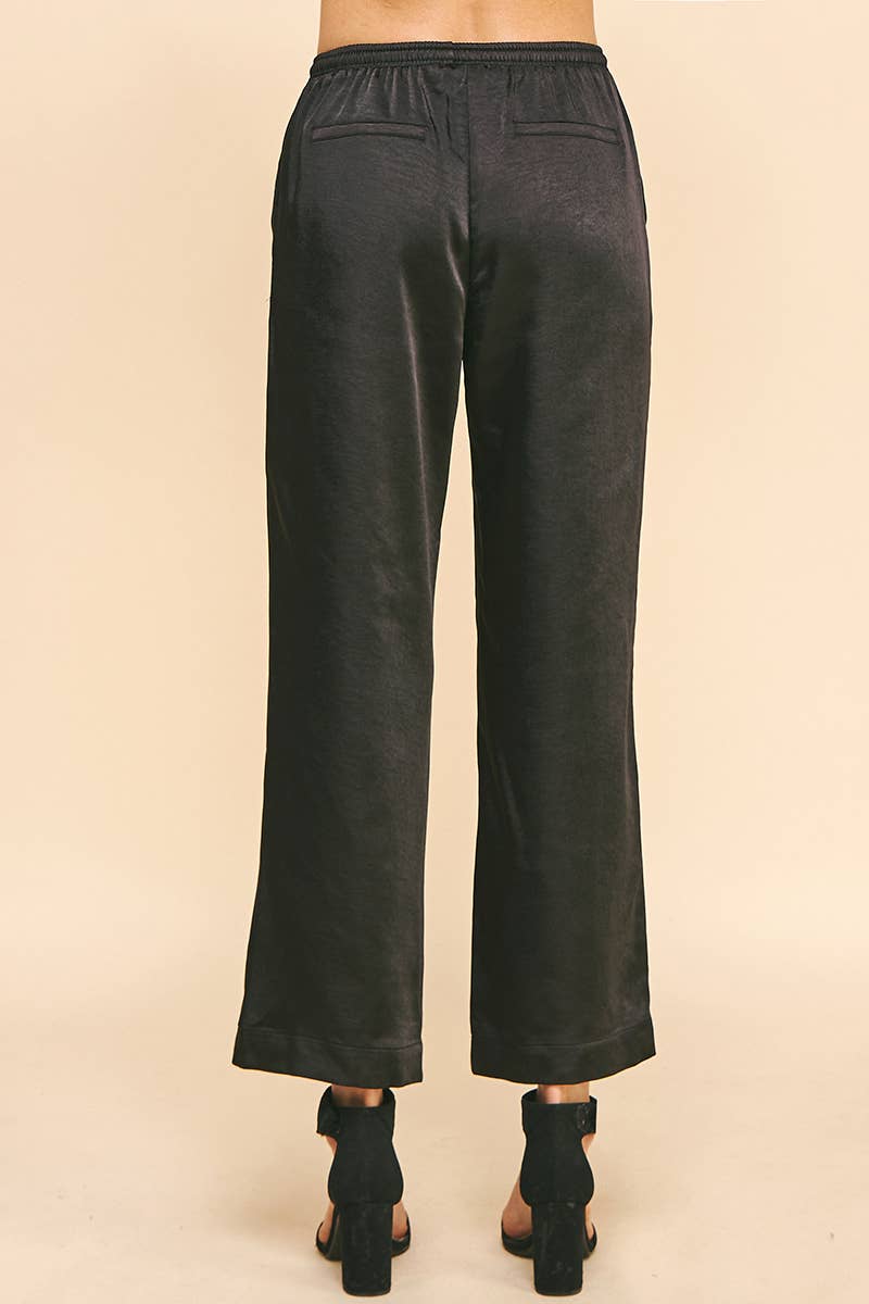 PINCH - Wholesale Pants - Women's - SATIN STRAIGHT PANTS - 5370B18