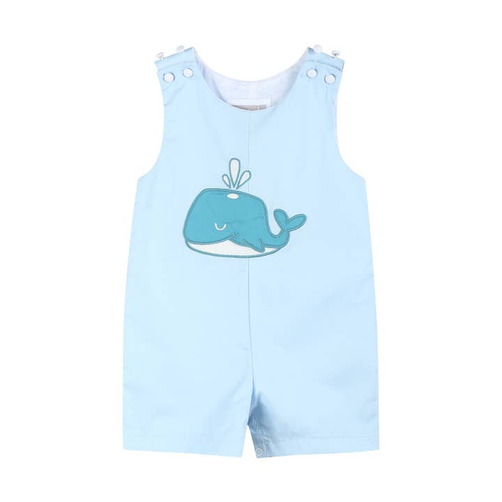 Peto con Aplique de Ballena Azul para venta al por mayor de Lil Cactus