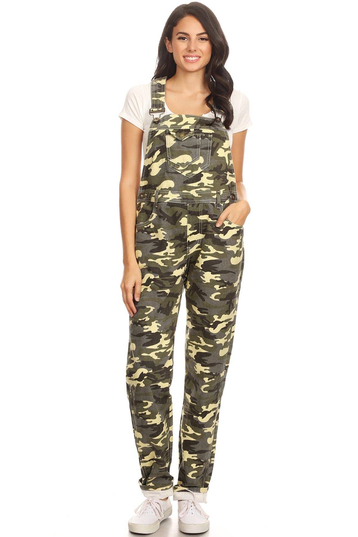 Anna Kaci Wholesale - Wholesale Overalls - Women's - Vintage Straight-Leg Overalls15