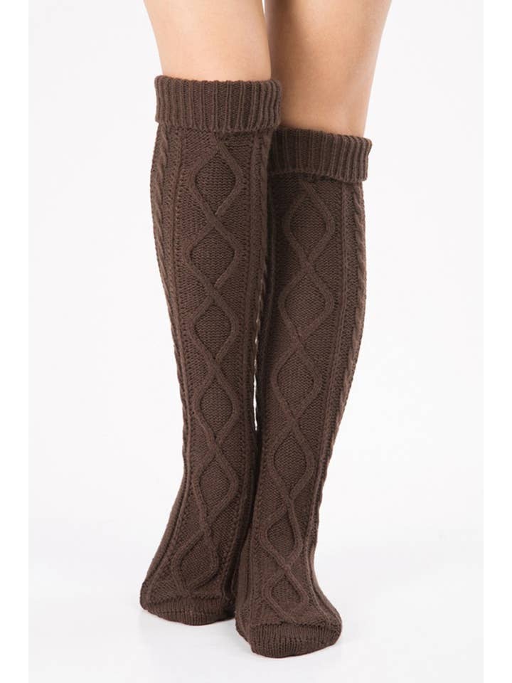 ACCITY - Wholesale Socks - Women's - CABLE KNIT SOCKS_CWMS1086