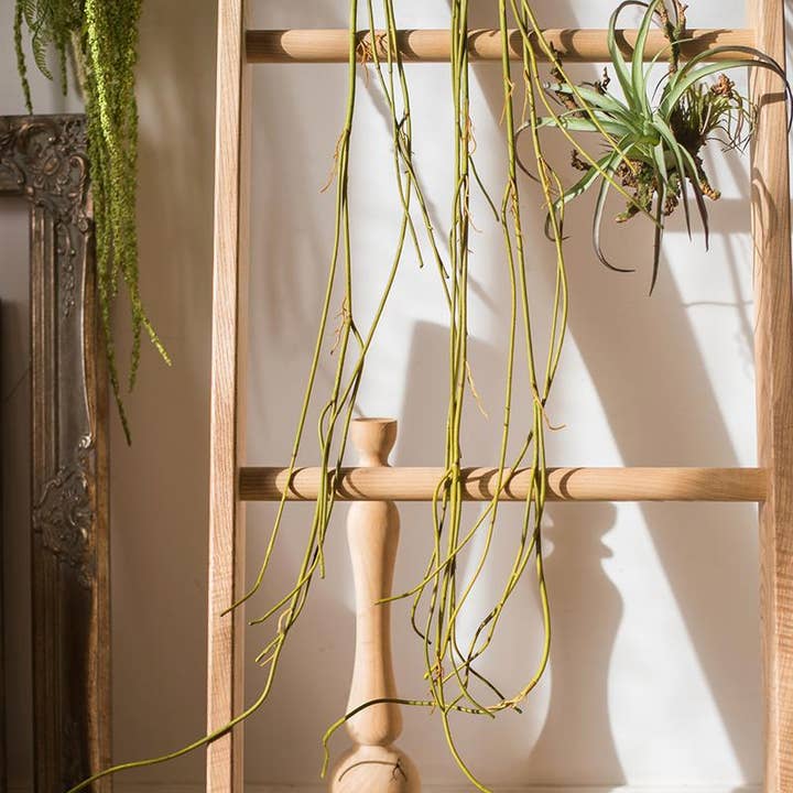 Rustic Reach - Wholesale Artificial Plant - Artificial Green Weeping Willow Stem 55" Long4