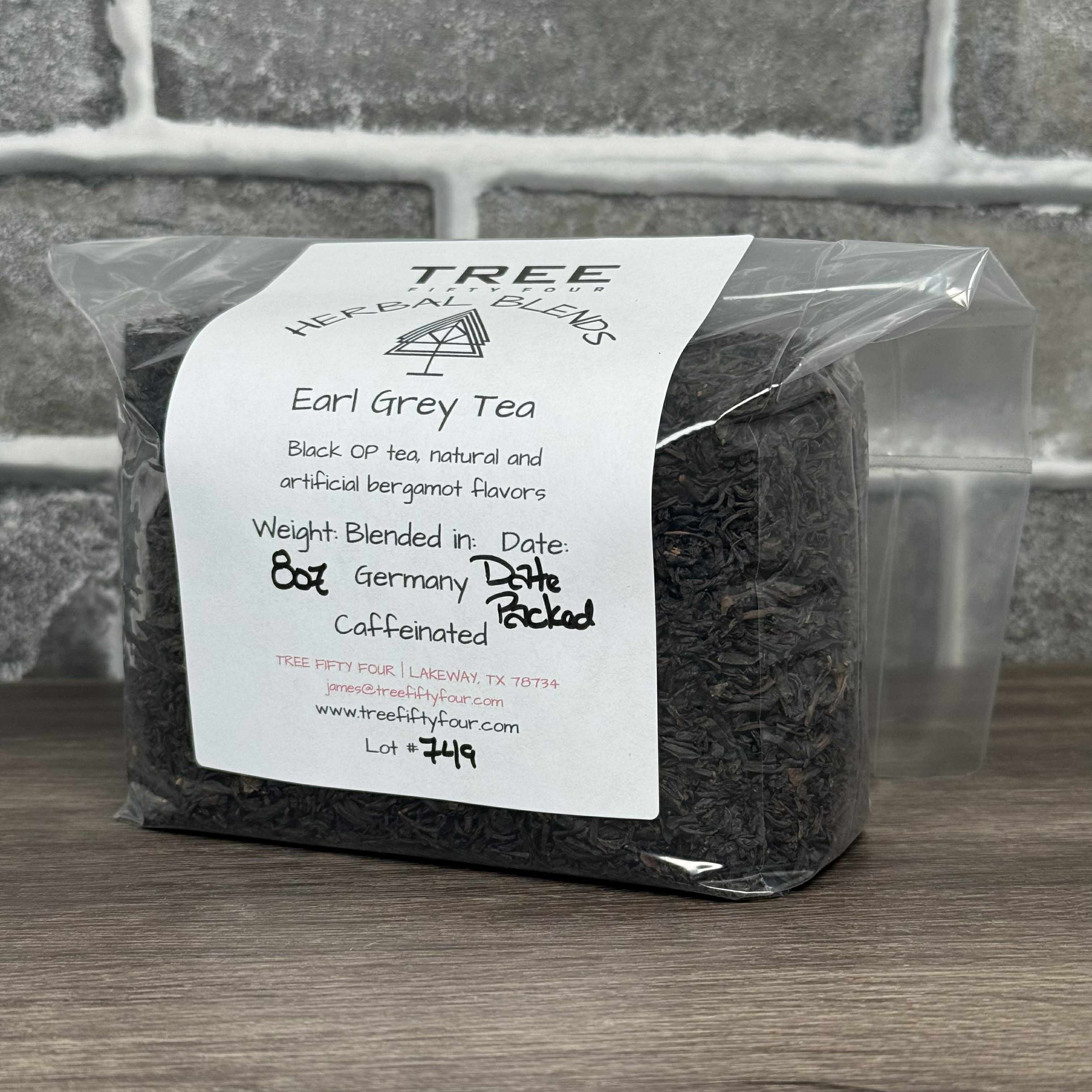 Tree Fifty Four - Wholesale Loose tea - Earl Grey Tea | 2oz - 1 KG | Bulk Tea3