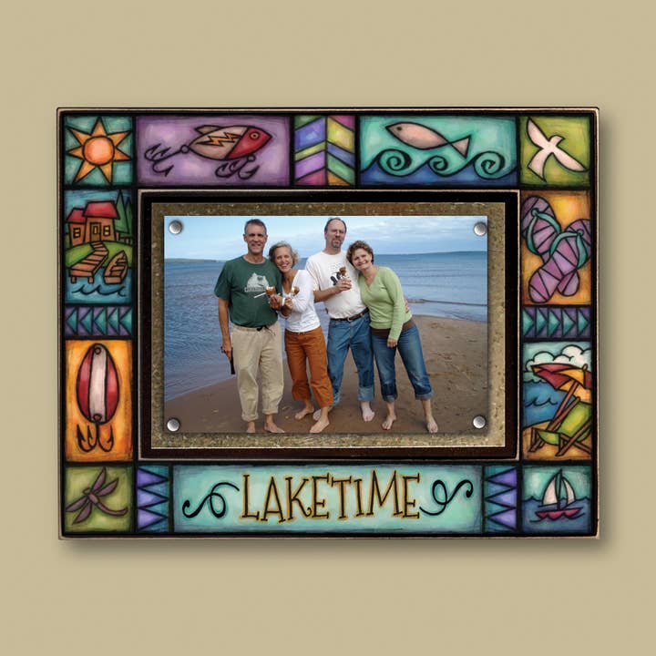 WAF85 - Cadre photo Laketime pour la vente par Macone Clay / Spooner Creek