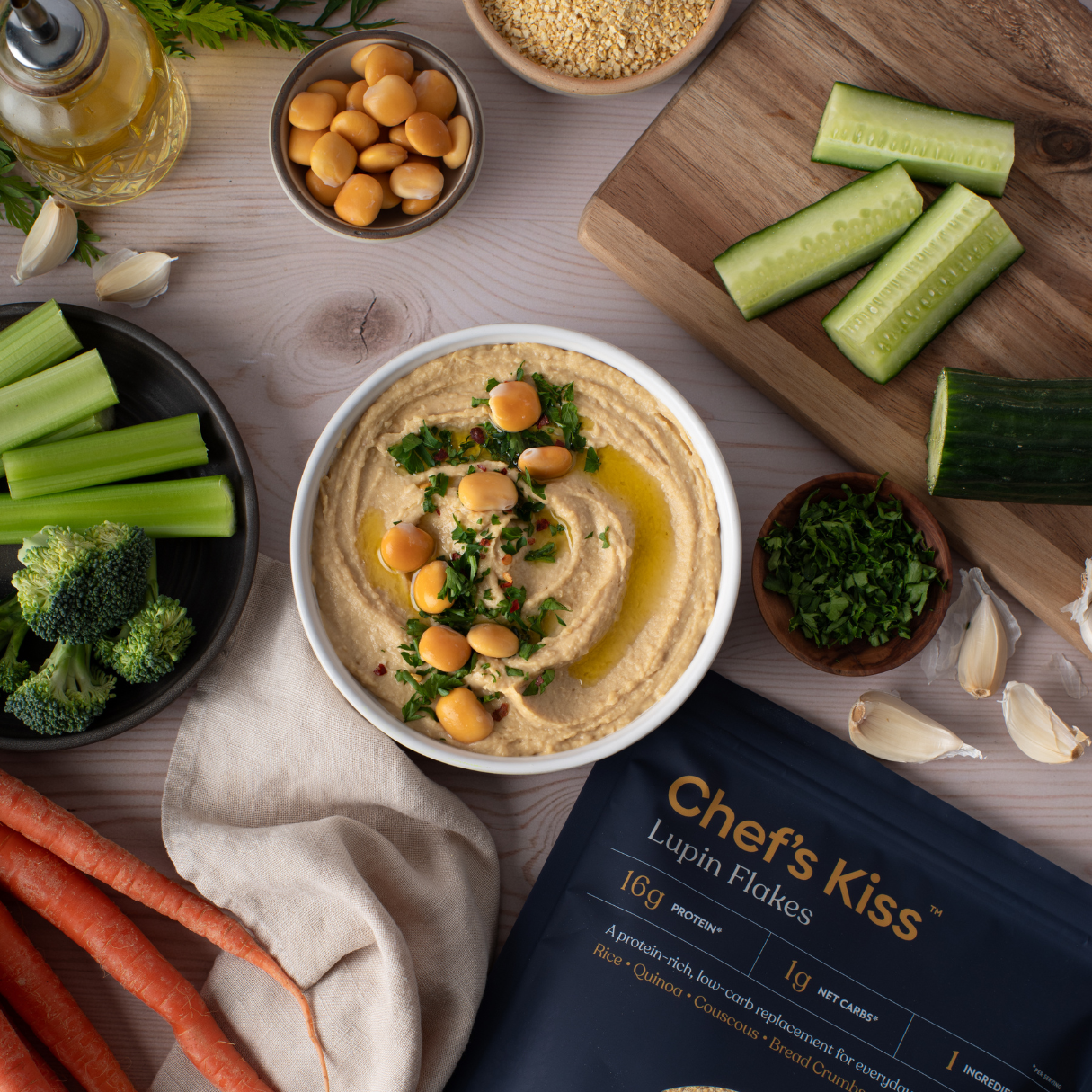Chef's Kiss - Wholesale Protein/Superfood Powder - Lupin Flakes7