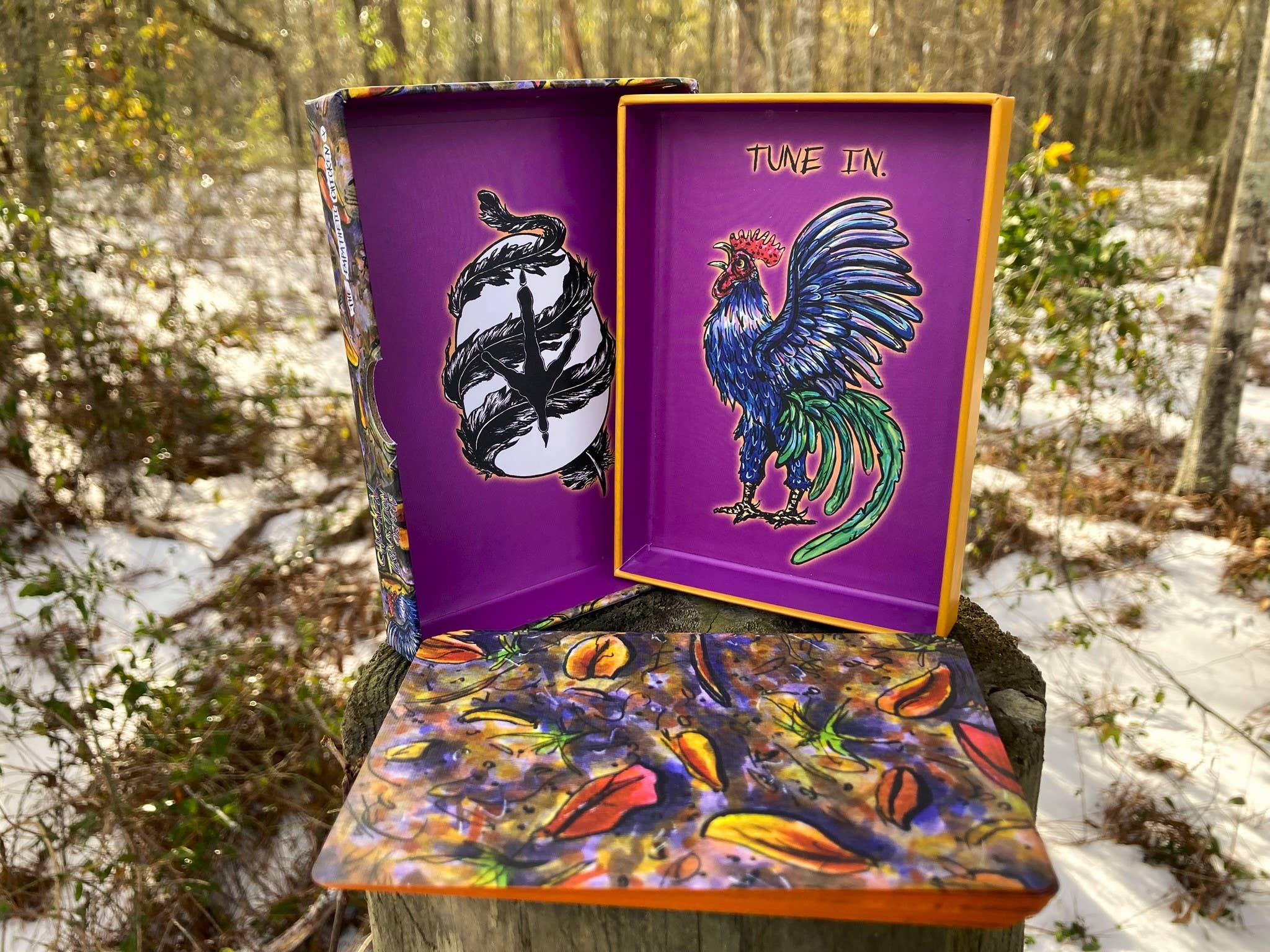 The Empathetic Chicken - Wholesale Tarot Cards - Chicken Transition Oracle Card Deck2