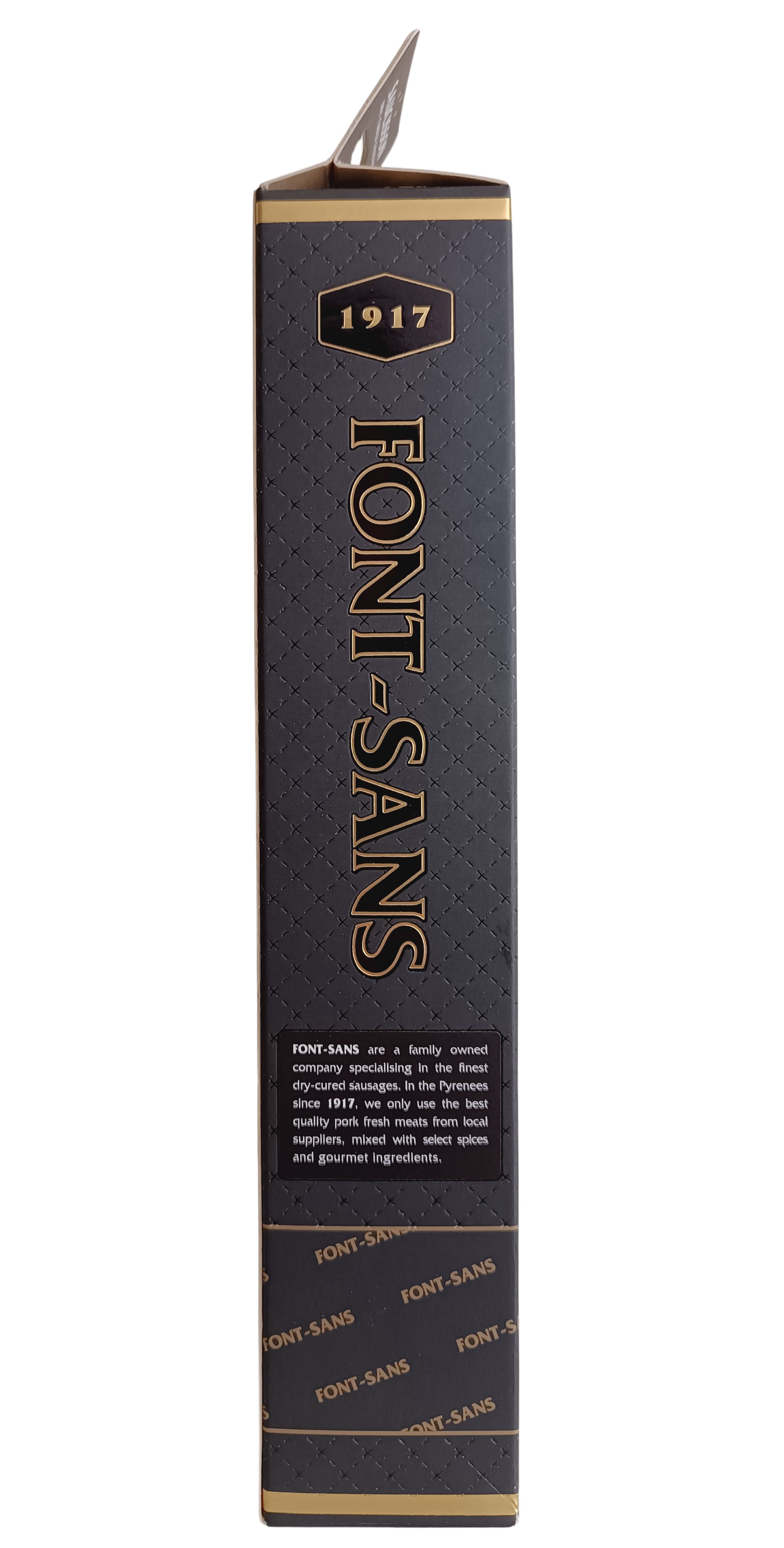 LuxFood-Shop – Großhandel Wurst – Font-Sans Iberico Pata Negra Bauernwurst3