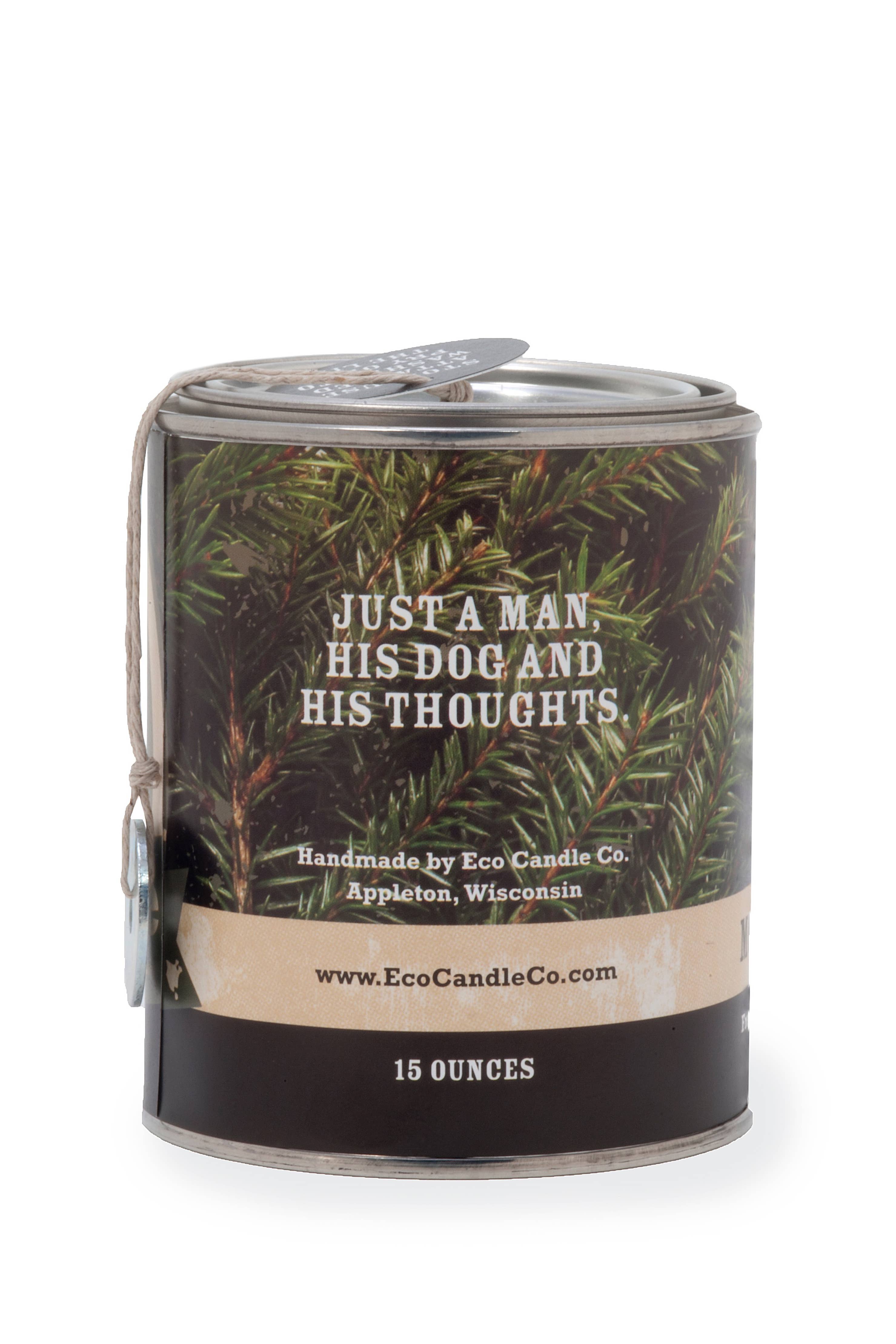 Eco Candle Company - Wholesale Jar/Filled Candle - The MANdle MOUNTAIN MAN | pine, spruce, fir1