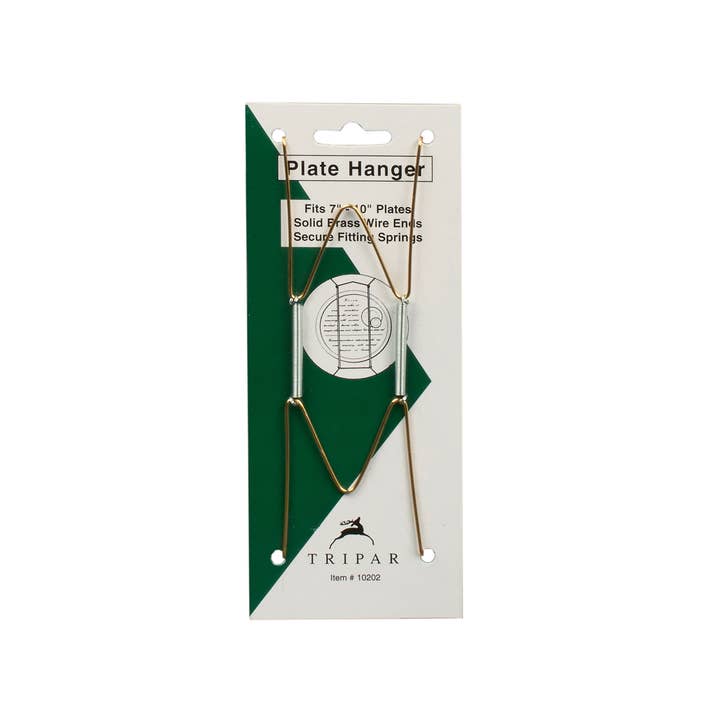 Tripar International - Wholesale Wall Hook - Brass Wire Plate Hangers