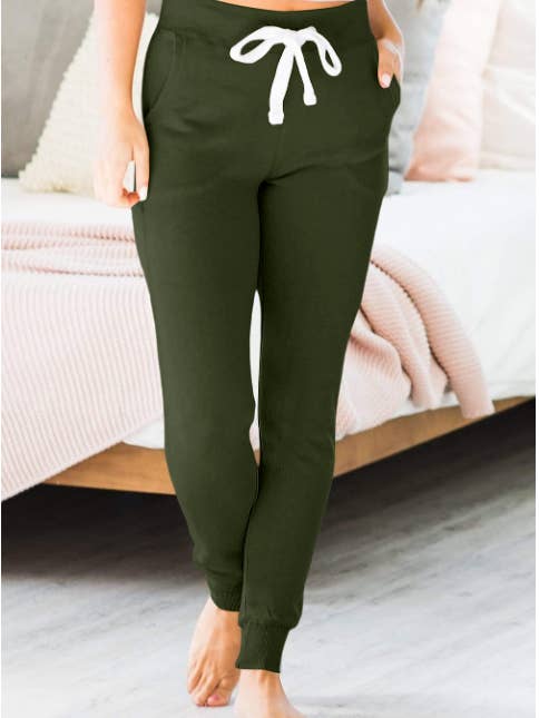 Lovesoft - Wholesale Lounge Sweatpants/jogging bottoms – Women's - Drawstring Waist Pocketed Joggers27