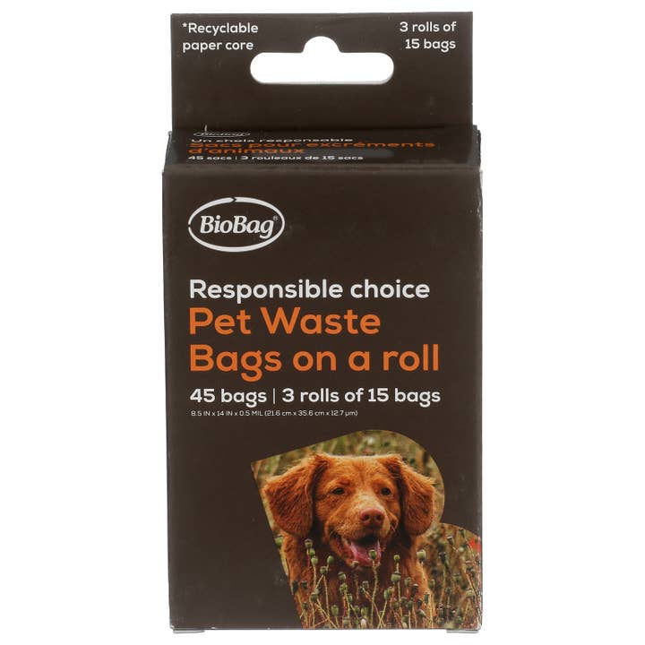 BioBag America Inc - Wholesale Pet Poop Bag - BioBag 100% Pet Bag on a Dispenser Roll (180)1