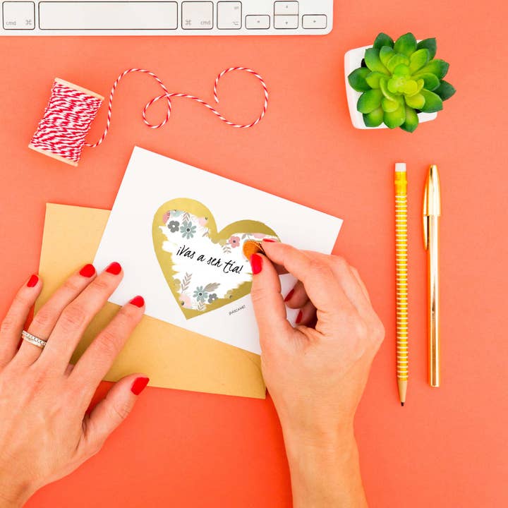 Wild Confetti - Vendita all'ingrosso Biglietto di auguri per la nascita - Gratta e Vinci Annuncio di Gravidanza3