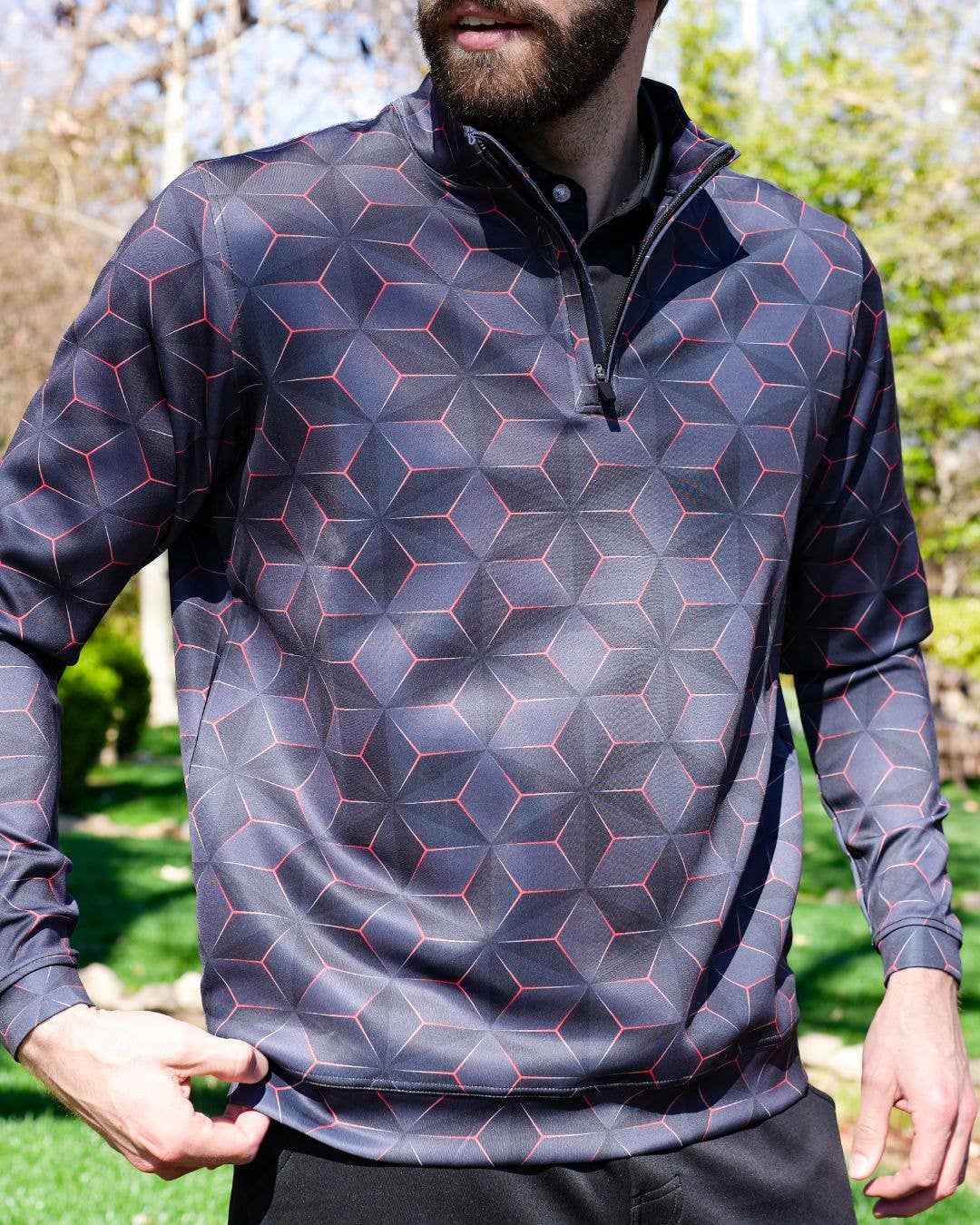 USA Palm - Wholesale Polo - Men's - Infinity 1/4 Zip131