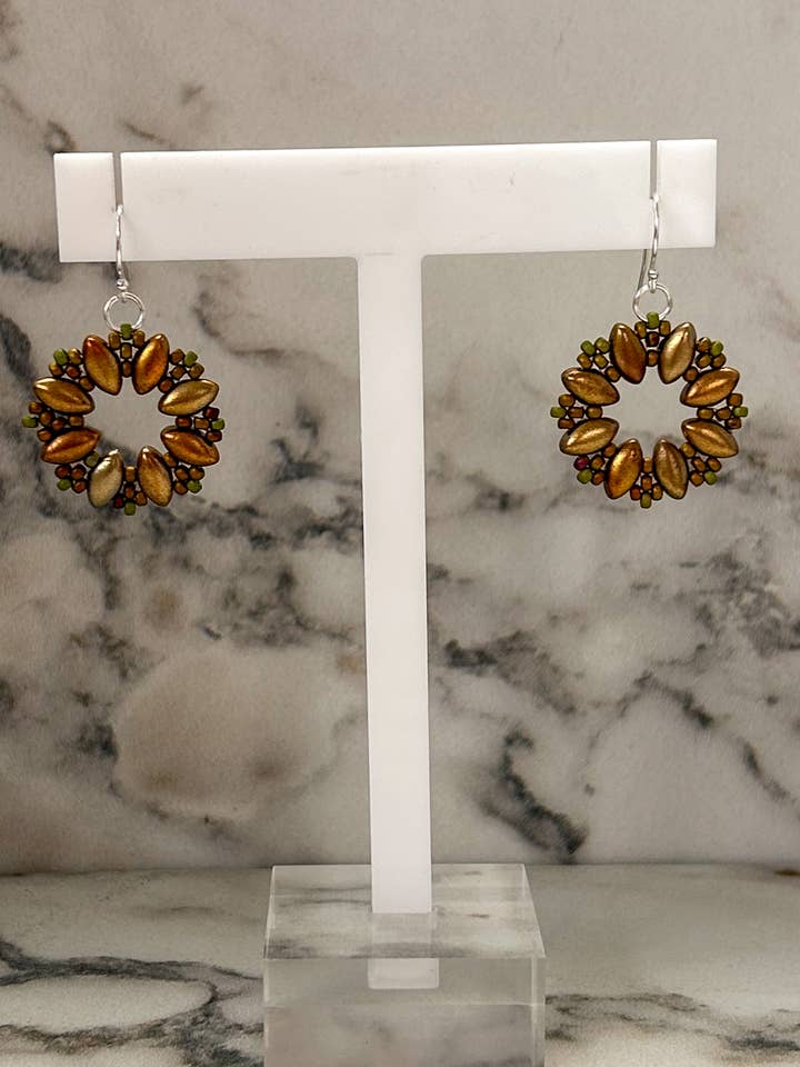 Utsökta Iris Duo örhängen för wholesale av DlpDesigned