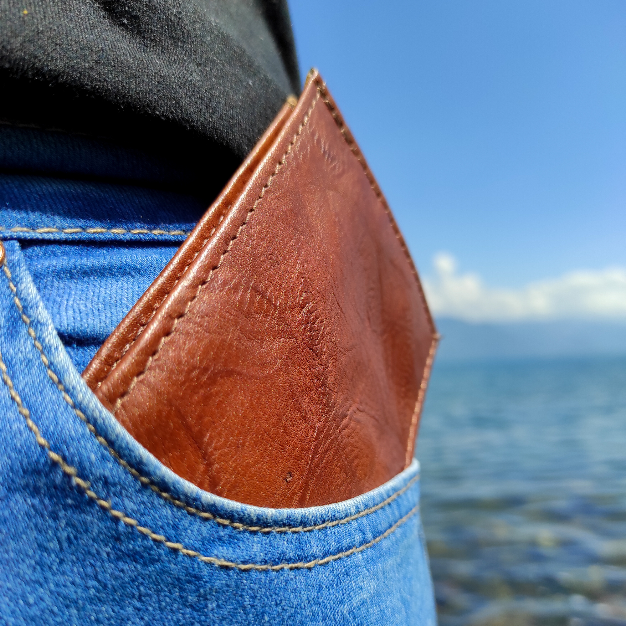 Atitlan Leather - Wholesale Portemonnee - Heren - Tweevoudige leren portemonnee met ID-venster10