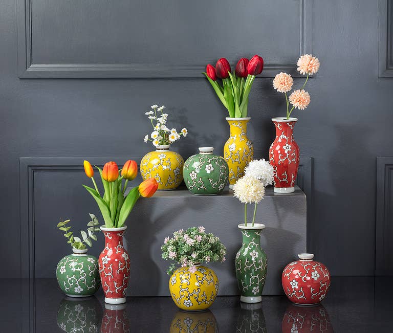 Abbott – Engroshandel Vase – Slank blomster vase-7"H3