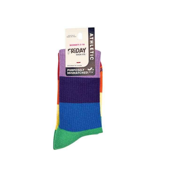 Friday Sock Co. - Wholesale Socks – Women's - Women's Love is Love Athletic Socks 2