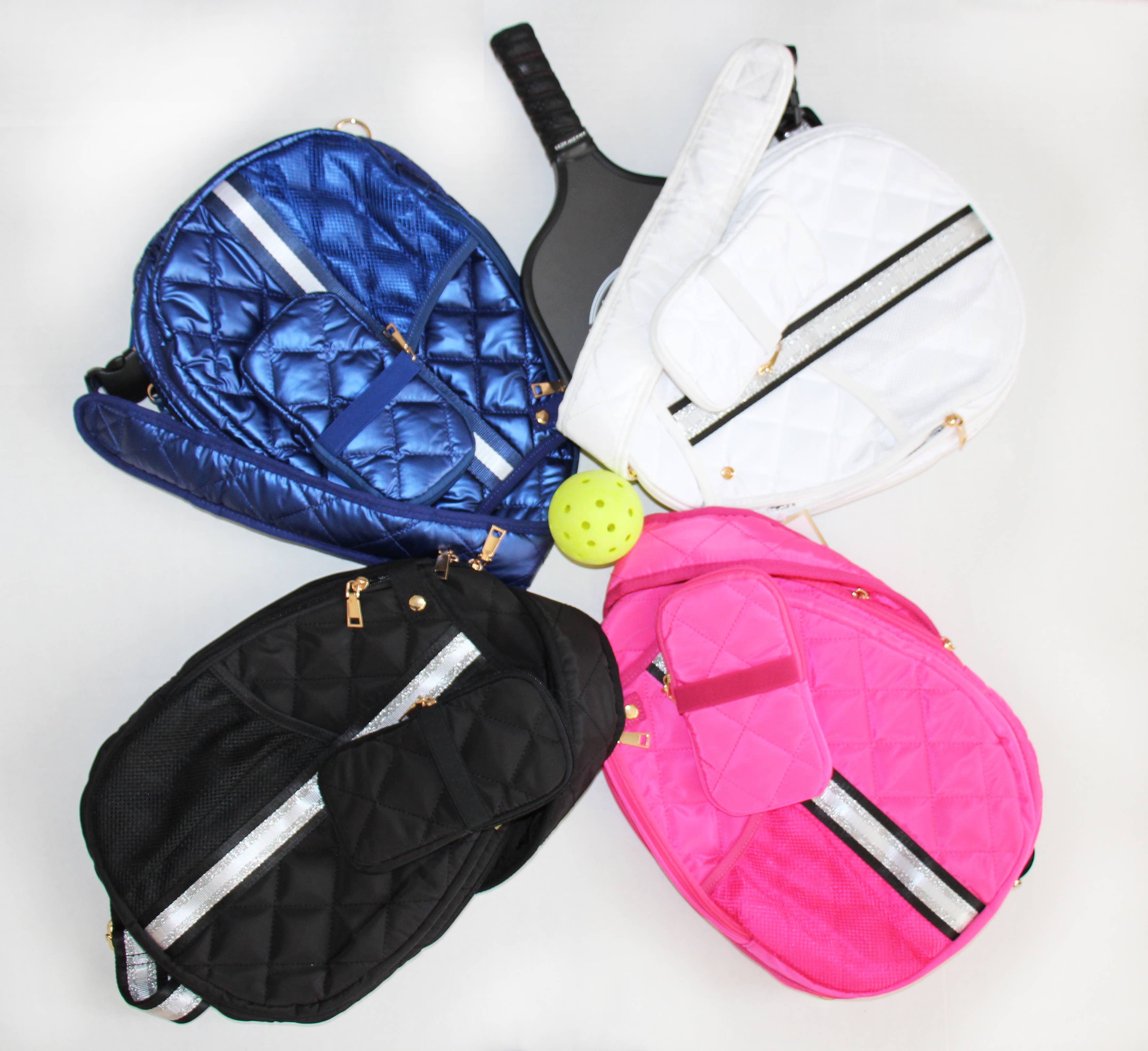 Lemonbella – wholesale Sports bag – Unisex – Jillian Pickle Ball Sling Non Volley Navy- Closeout Deal2