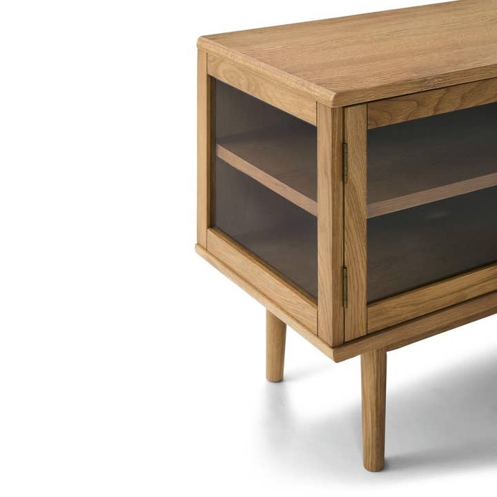 Furnhouse - Venta al por mayor Mesa consola - Mesa para TV Svendborg con 3 puertas de roble natural7