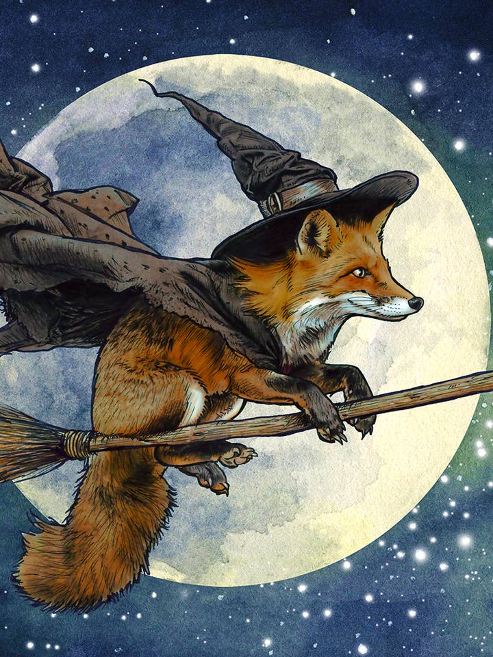 Witch Way n°360 pour la vente par Shawn Braley Illustration