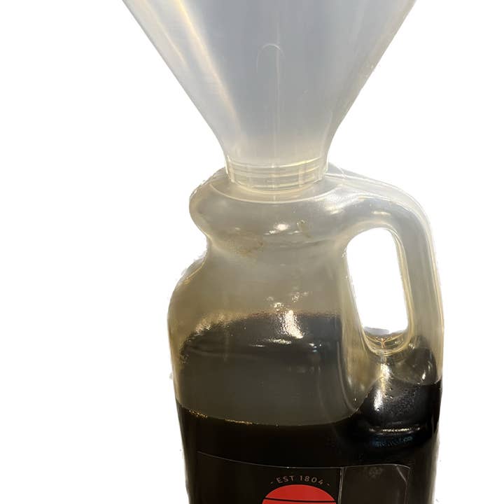 JBK Pottery - Wholesale Funnel - Easy Fill Funnel 5 3/4" x 4. 1/8" (Fits 38mm Threading)9