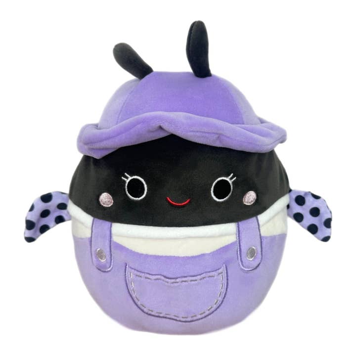 Peluche Squishmallow 8" Citlalli la Coccinelle en Salopette pour la vente par Authentic Street Signs