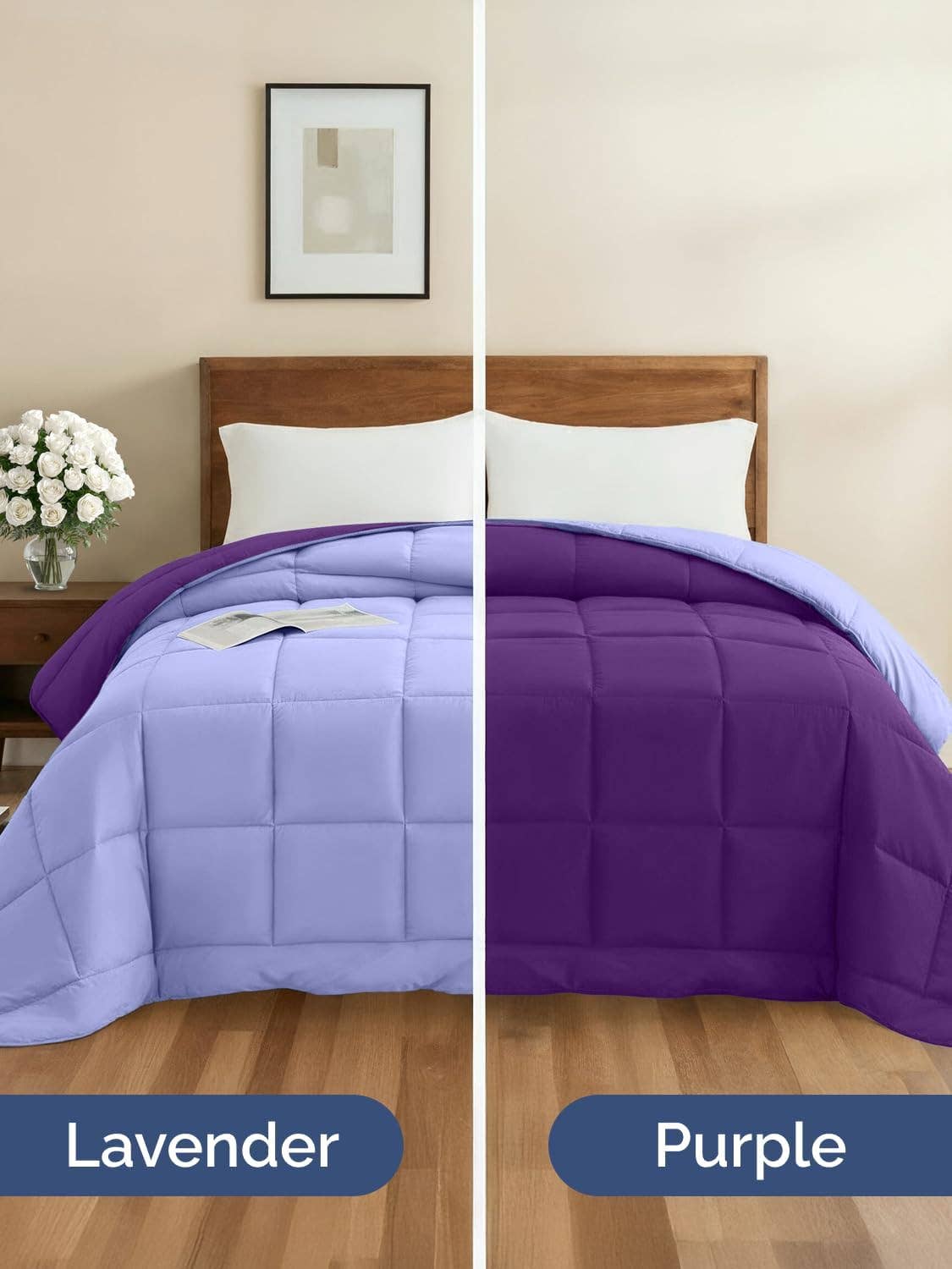 CGK Unlimited - Wholesale Down Comforter - Premium Down Alternative Comforter - All Season & Oversized9