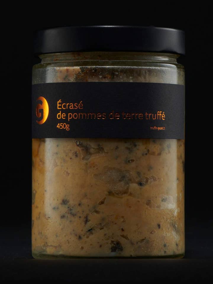 Mashed potatoes truffled with black truffle 5% for wholesale by GAZEL