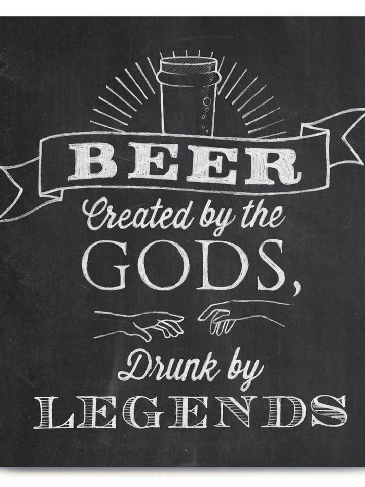 Regalo divertido: cerveza Created by Gods Coaster de Brainbox Candy para venta al por mayor de Brainbox Candy