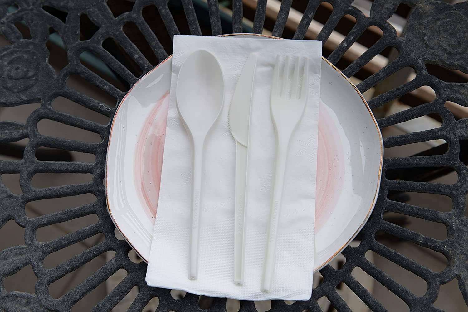 EcoQuality - Wholesale Assorted Cutlery Set - Compostable Cutlery Kit Ecofriendly Fork, Spoon, Knife3