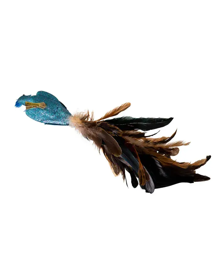Kurt S. Adler, Inc. - Wholesale Christmas Decoration - 18"FEATHER PEACOCK W/CLIP2