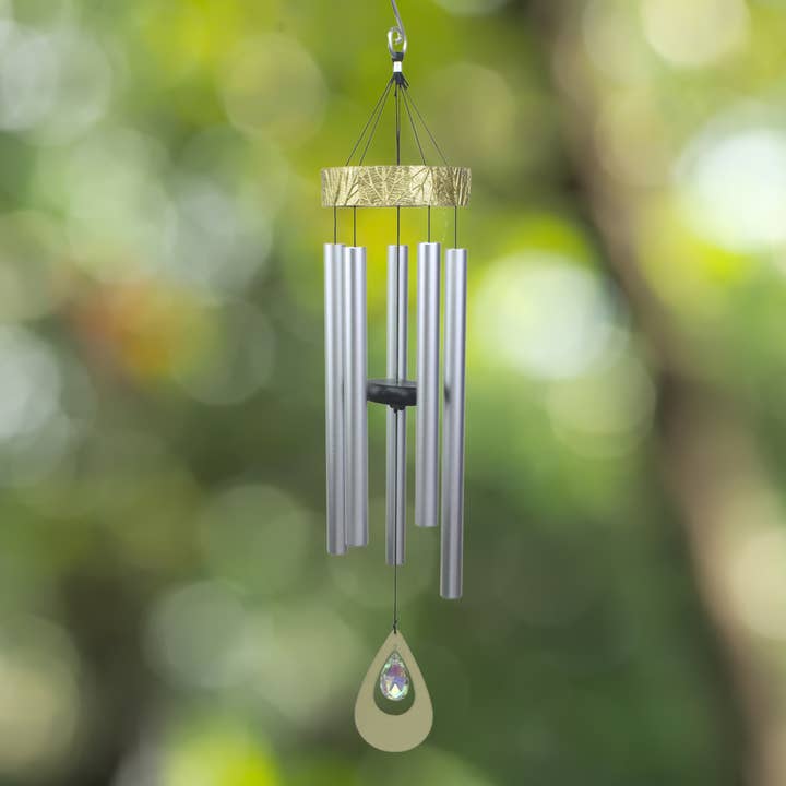 Gold Embossed Wind Chime - 31" for wholesale by RCS Gifts