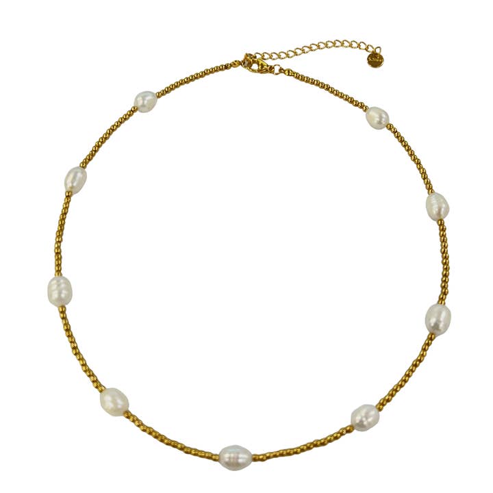 Collier de Perles Sunkissed Drifter pour la vente par MOOD