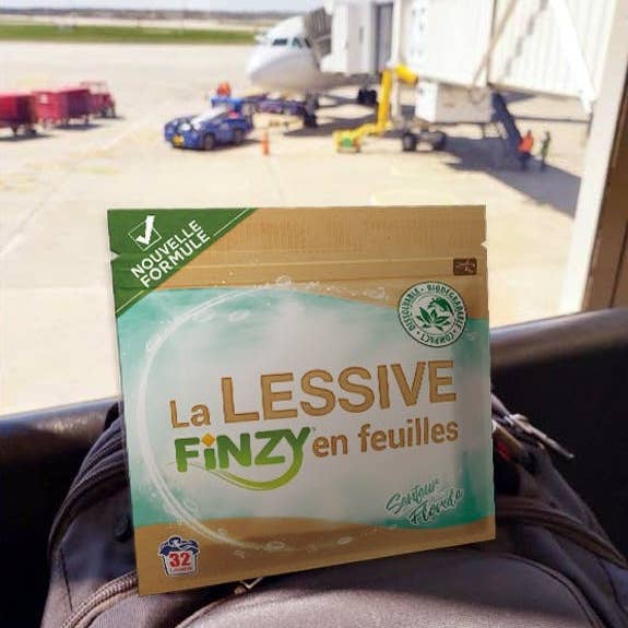 Finzy la lessive en feuille - Vente Lessives en poudre/dosettes - FINZY LESSIVE EN FEUILLES 32 LAVAGES2