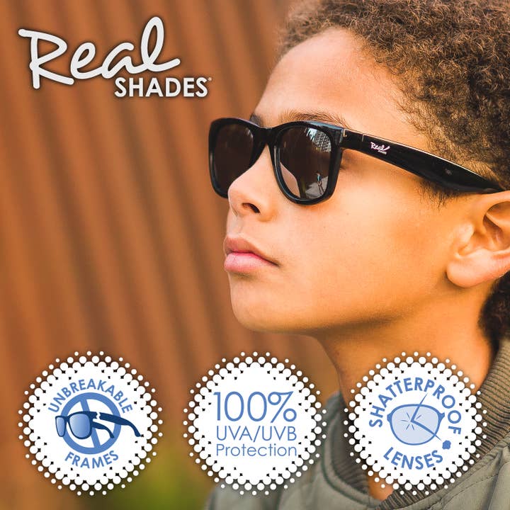 Surf Flexible Frame Sunglasses for Youth 7+ for wholesale by Real Shades