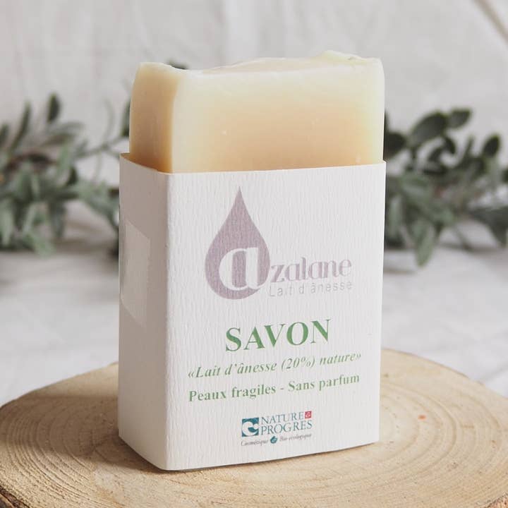 Nature Zeep met Ezelsmelk 100 g voor wholesale door Azalane