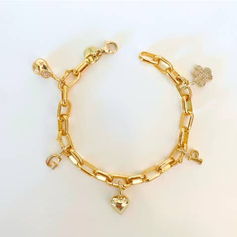 The Sis Kiss - Wholesale Charm/Dangle Bracelet - Infinity Charm Bracelet1