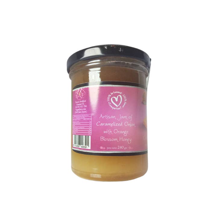ESENCIA ANDALUSI GOURMET - Wholesale Jam/Jelly - Homemade Onion and Orange Blossom Honey Jam 240 gr1