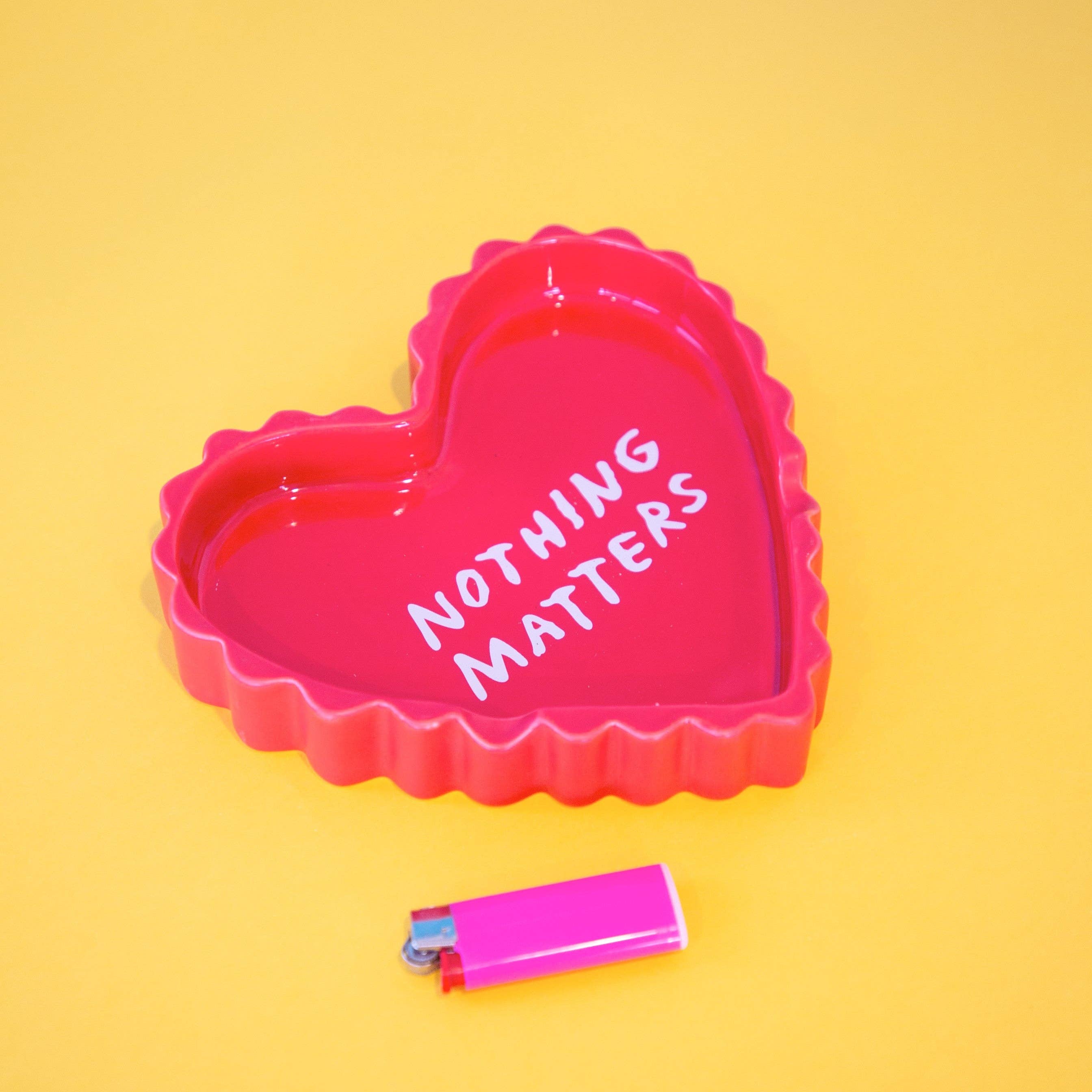 Third Drawer Down USA - Wholesale Decorative Tray - Nothing Matters Ceramic Tray x Adam JK3