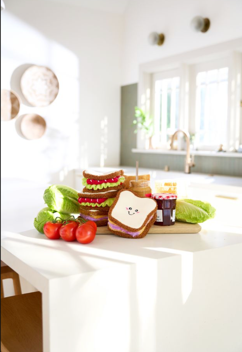 ZippyPaws - Vente Jouet – chien - Snufflerz - Jouet interactif pour chien - Sandwich BLT5