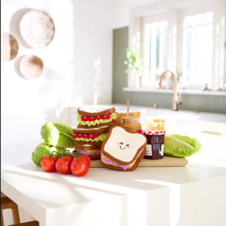 ZippyPaws - Vente Jouet – chien - Snufflerz - Jouet interactif pour chien - Sandwich BLT5