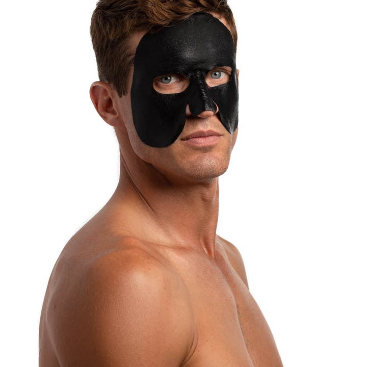 Wolf Project - Vendita all'ingrosso Maschera viso - Uomo - Maschera viso idratante in tessuto, confezione da 41