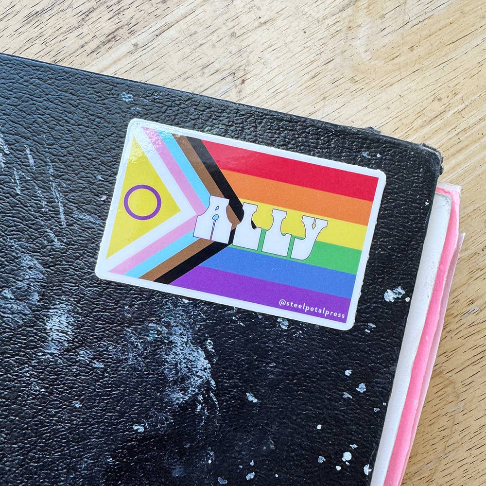 Steel Petal Press - Wholesale Sticker - Pride Ally Die-Cut Sticker