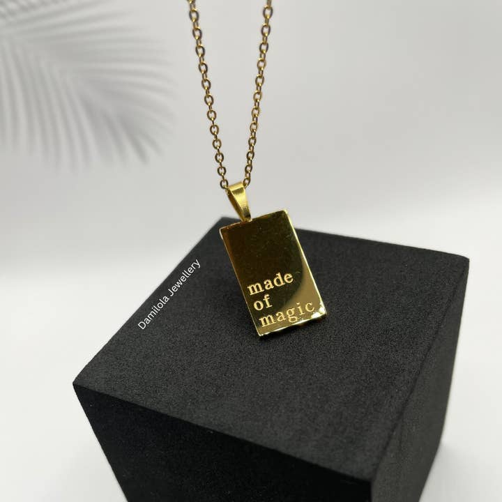 ‘Made of Magic’ Necklace for wholesale by Damilola Jewellery
