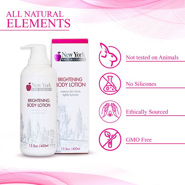 Mitchell Brands – wholesale Body cream/lotion – New York Fair & Lovely Lightening Body Lotion - 400ml / 13.5
