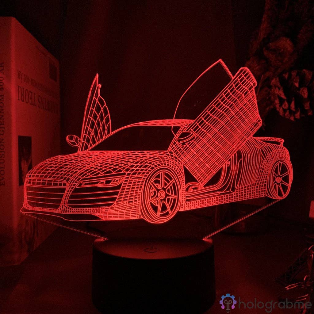 Holograbme - Wholesale Accent/Desk Lamp - Audi R8 Car Lamp5