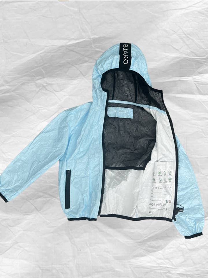 Chaqueta Charley natural con malla para niños para venta al por mayor de Bjanko Milano