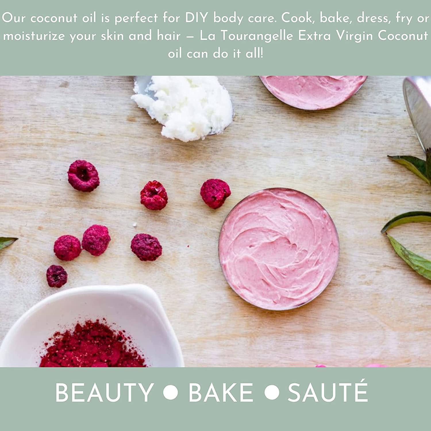 La Tourangelle - Wholesale Cooking Oil - La Tourangelle Organic Virgin Unrefined Coconut Oil, 14Fl Oz5