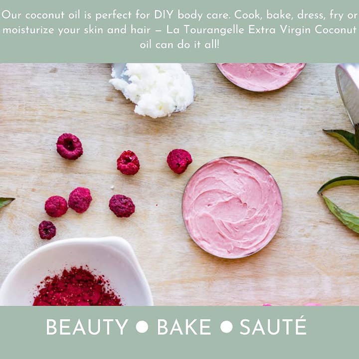 La Tourangelle - Wholesale Cooking Oil - La Tourangelle Organic Virgin Unrefined Coconut Oil, 14Fl Oz5