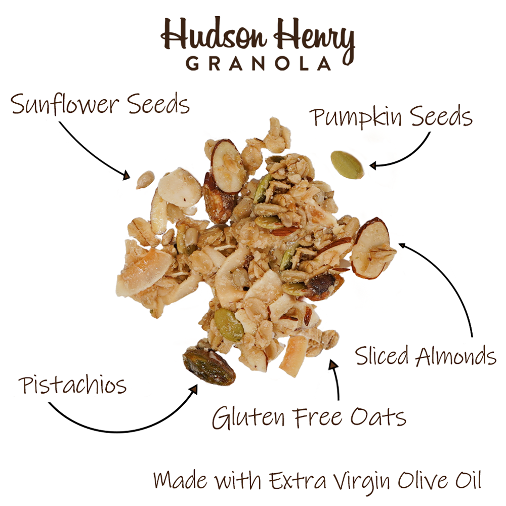 Hudson Henry Baking Co. - Wholesale Granola - Pistachio Almond Granola - BULK 10# (4-2.5# bags)3