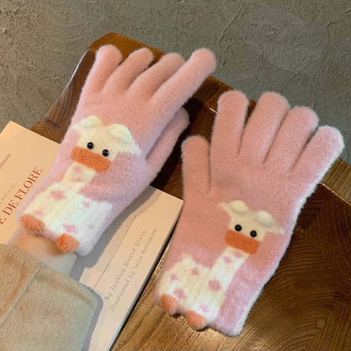 Funkyrel® Atzbranding Limited - Wholesale Gloves – Women's - Gloving - Cartoon Touchscreen Winter Gloves3